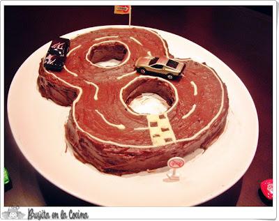 Tarta circuito coches Tarta circuito coches