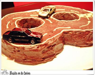 Tarta circuito coches Tarta circuito coches