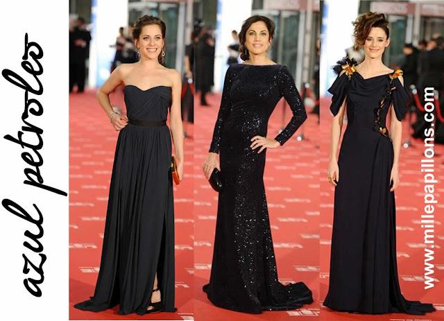Los vestidos de los Goya 2012