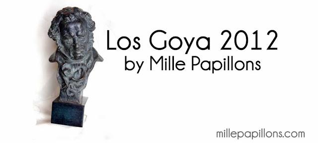 Los vestidos de los Goya 2012