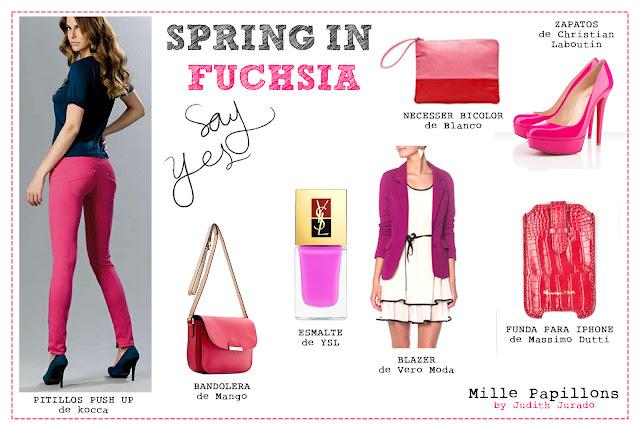Primavera de colores: FUCSIA Primavera de colores: FUCSIA