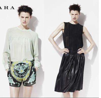 ZARA: primavera-verano 2012