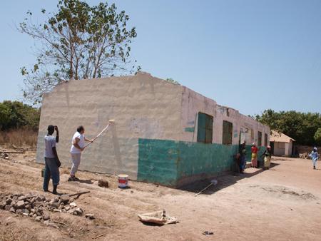 Por una buena causa, escuela en Gambia