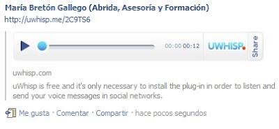 Ponle voz a tus redes sociales con Uwhisp Ponle voz a tus redes sociales con Uwhisp