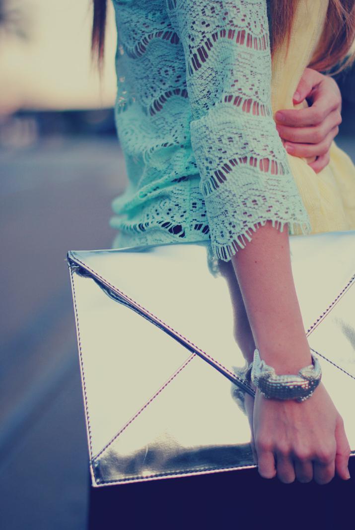 Mint top & Peek shoes