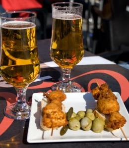 pinchitoempanado, tapas, granada, tapeo Bar Reca y la Suerte