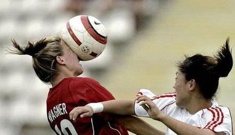 Accidentes deportivos - Fútbol femenino