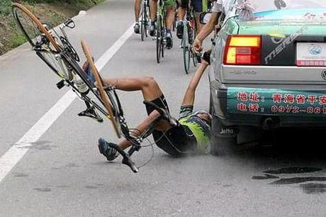 Accidentes deportivos - Ciclismo