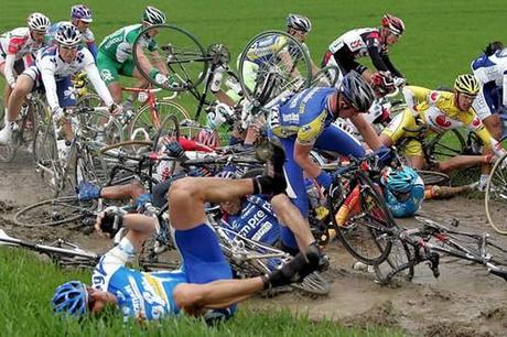 Accidentes deportivos - Ciclismo