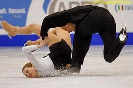 Accidentes deportivos - Patinaje sobre hielo