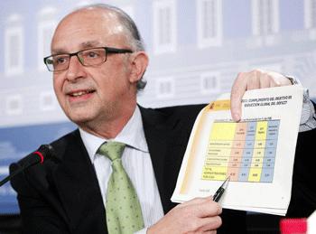 Montoro-déficit Los recortes ciegos en el mejor de los escenarios