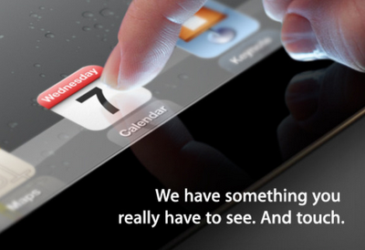 Apple presentará el iPad 3 la semana que viene Apple presentará el iPad 3 la semana que viene