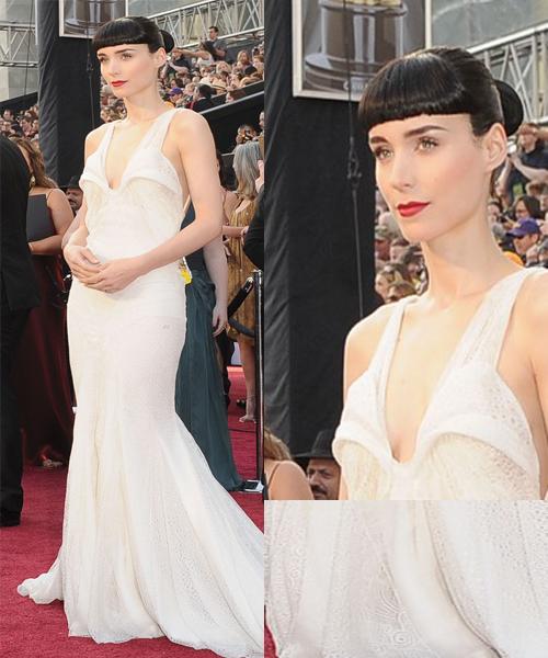 Rooney Mara siempre Givenchy