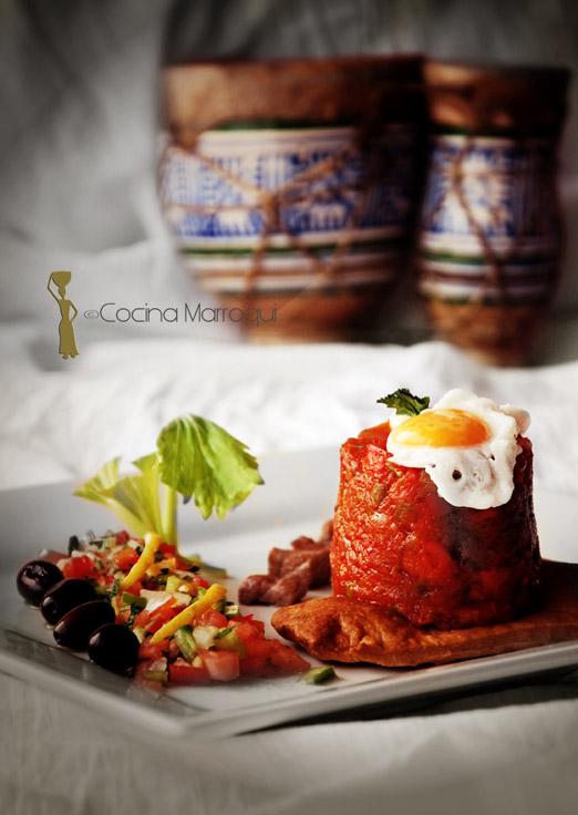 Kalia con ensalada Merk Hzina Kalia con ensalada Merk Hzina