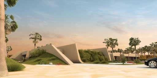 A-cero presenta el proyecto para la realización de una villa en EAU