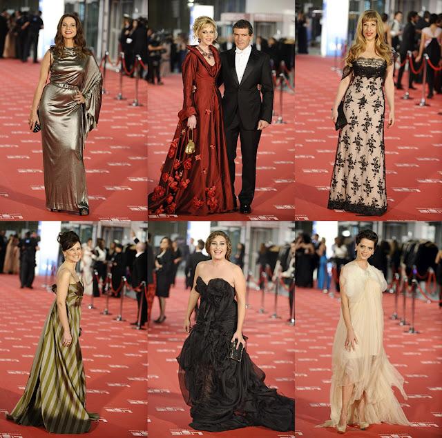 La alfombra roja de los Goya 2012 La alfombra roja de los Goya 2012