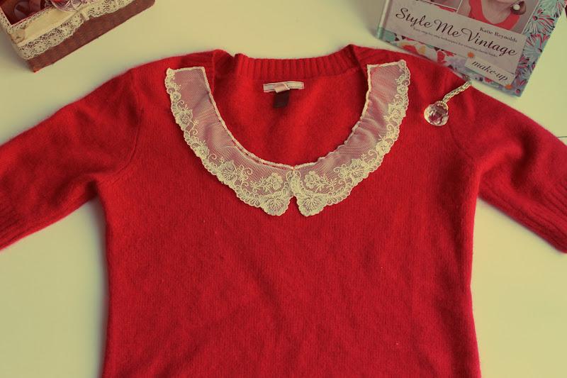 DIY Moda - Jersey con cuello vintage y un sencillo paso a paso