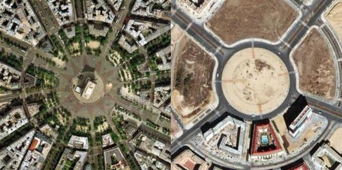 morpho-0:
Comparación entre la plaza LEtoile de París y la... morpho-0:
Comparación entre la plaza LEtoile de París y la...