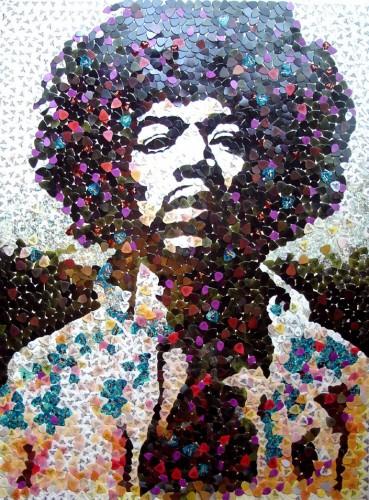 5.000 púas para Hendrix