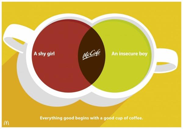 20 anuncios creativos para amantes del café