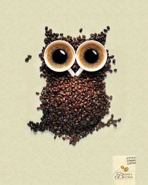 20 anuncios creativos para amantes del café