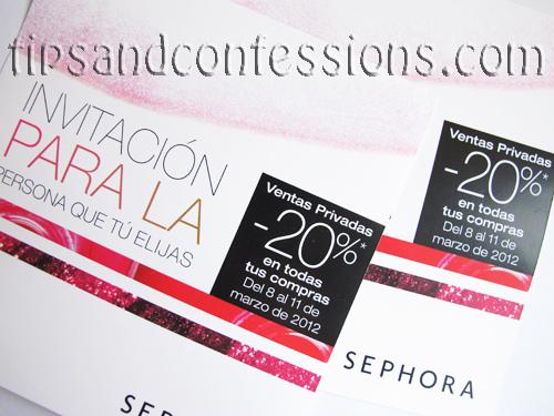 Sorteo Descuento Sephora