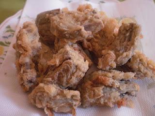 ALCAUCILES (ALCACHOFAS) REBOZADAS ALCAUCILES (ALCACHOFAS) REBOZADAS