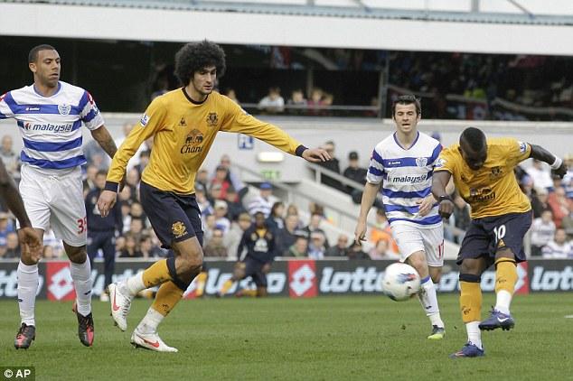 Tablas en Loftus Road Tablas en Loftus Road