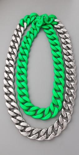 DIY: Collar neón DIY: Collar neón