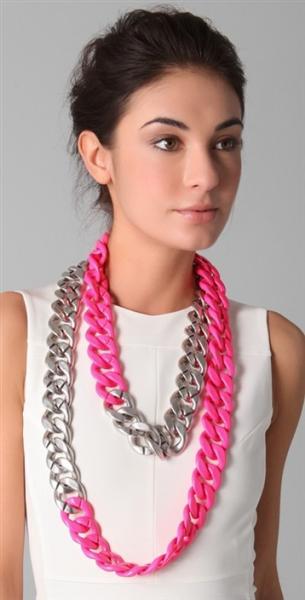 DIY: Collar neón DIY: Collar neón