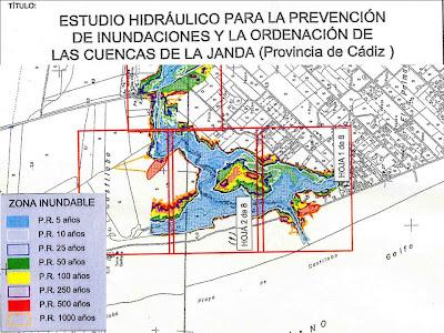 Estudio Hidráulico para la prevención de inundaciones y la ordenación de las cuencas de la Janda (Cádiz) Estudio Hidráulico para la prevención de inundaciones y la ordenación de las cuencas de la Janda (Cádiz)