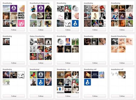 Tableros con imágenes sobre lactancia materna etiquetados en inglés en Pinterest
