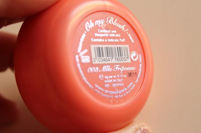 Oh my Blush, colorete Arcancil Paris Oh my Blush, colorete Arcancil Paris