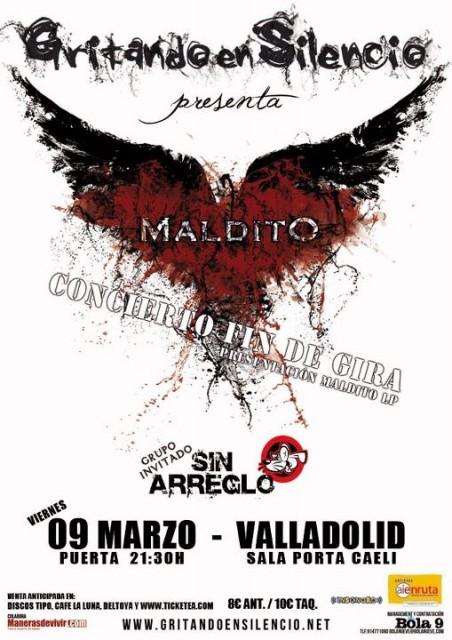 Agenda musical de Valladolid (Semana del 8 al 14 de marzo)