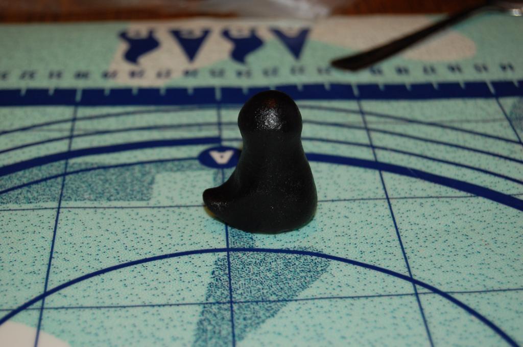 Paso a paso: Tarta fondant Iglú con pingüinos 02