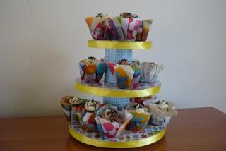 Paso a paso: Como hacer un exhibidor de cupcakes Paso a paso: Como hacer un exhibidor de cupcakes