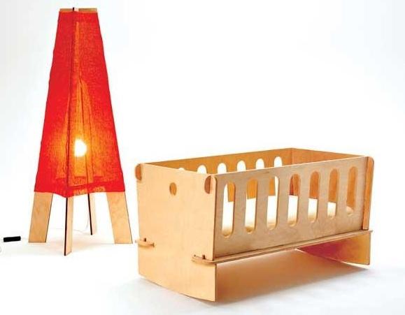 Cuna Z2, muebles ecológicos para bebés