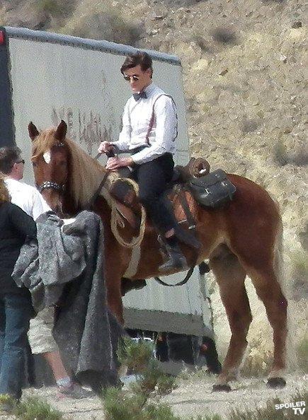 Imágenes del capítulo que ‘Doctor Who’ graba en España Doctor-Who-Cowboy-11