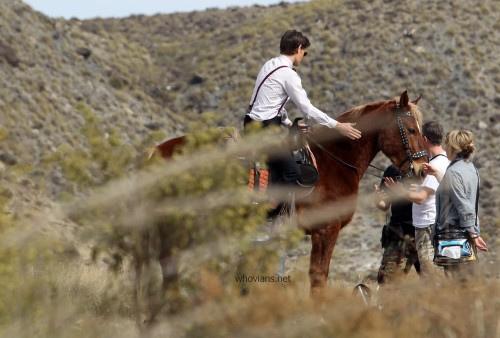 Imágenes del capítulo que ‘Doctor Who’ graba en España Doctor-Who-Cowboy-4-500x338