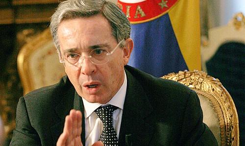 Alvaro Uribe, ex presidente de Colombia Alvaro Uribe, ex presidente de Colombia