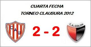 Unión:2 - Colón:2 (Fecha 4°) Unión:2 - Colón:2 (Fecha 4°)