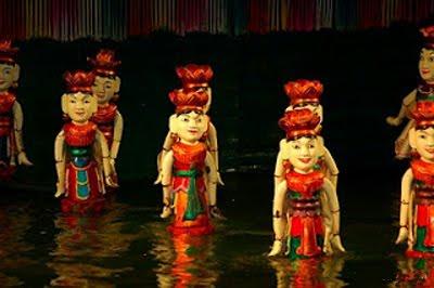 Marionetas acuáticas vietnamitas en La Habana