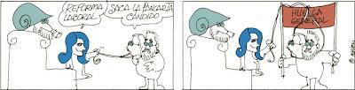 La política tiene también sexo femenino. La política tiene también sexo femenino.