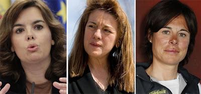 La política tiene también sexo femenino. La política tiene también sexo femenino.