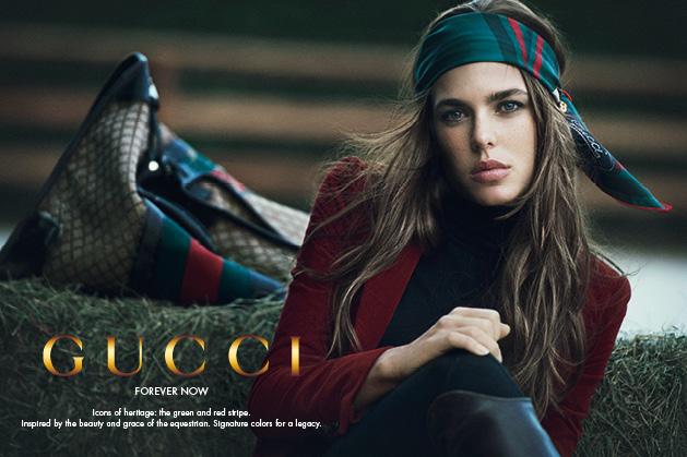 Gucci and Charlotte Casiraghi: forever now