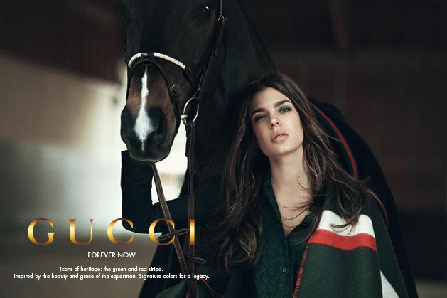 Gucci and Charlotte Casiraghi: forever now