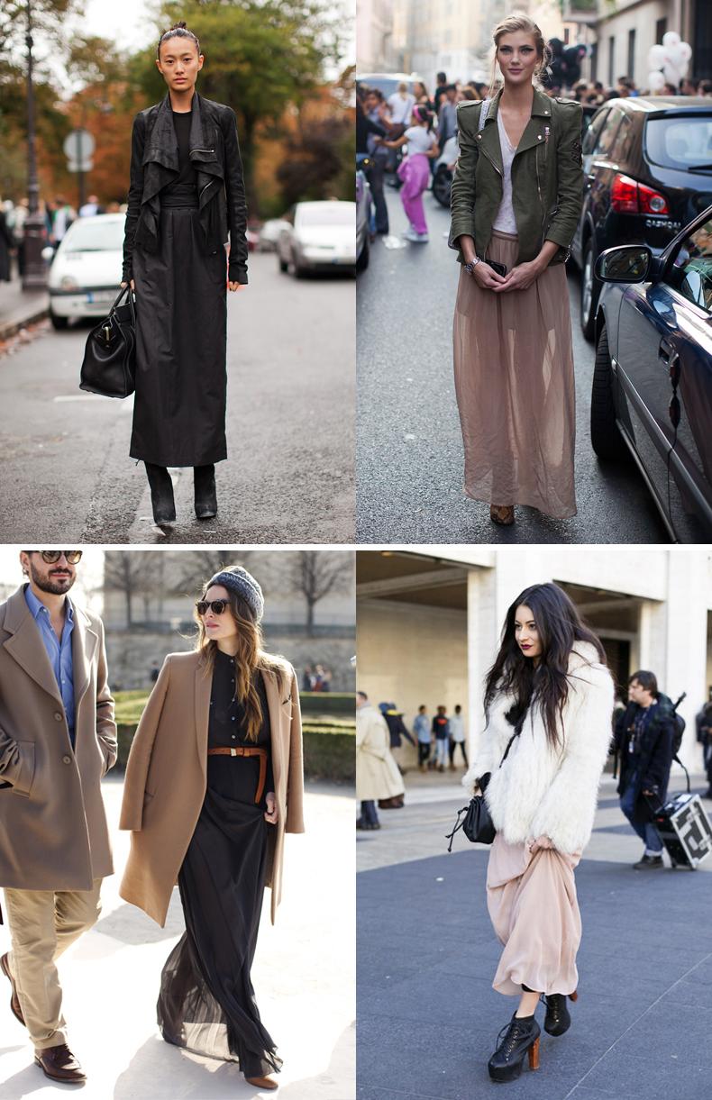 Inspiration Long Skirts collagevintage