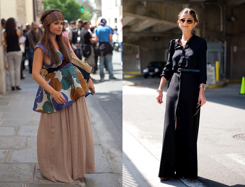 Inspiration Long Skirts collagevintage