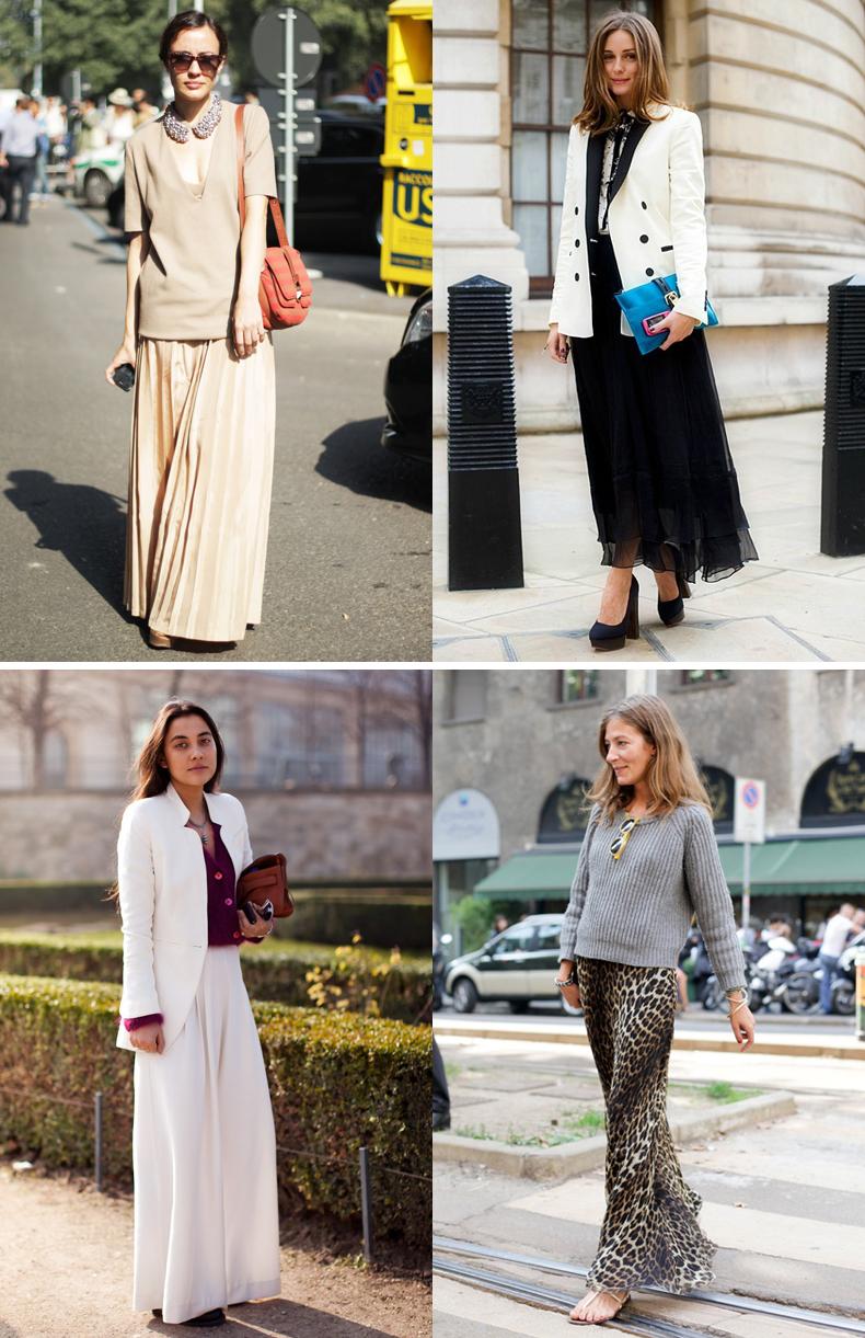 Inspiration Long Skirts collagevintage