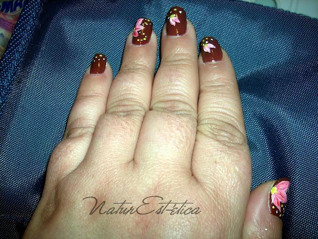 Manicura Floral Manicura Floral